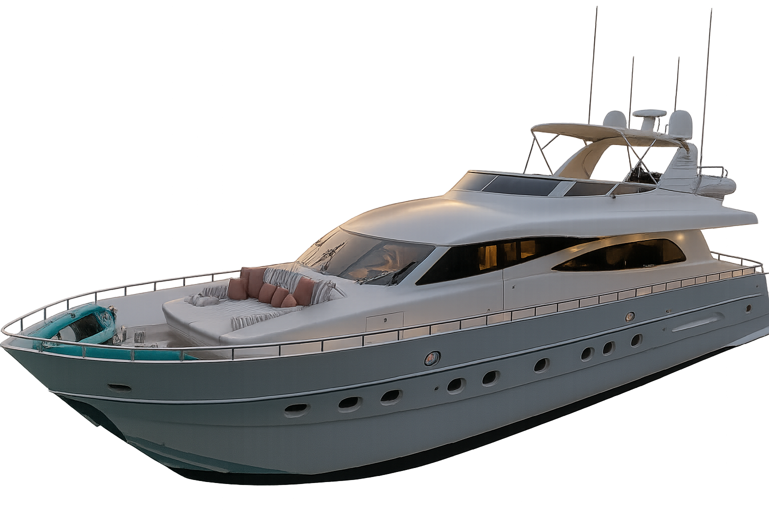 Vales, the Interstellar Works Canados yacht